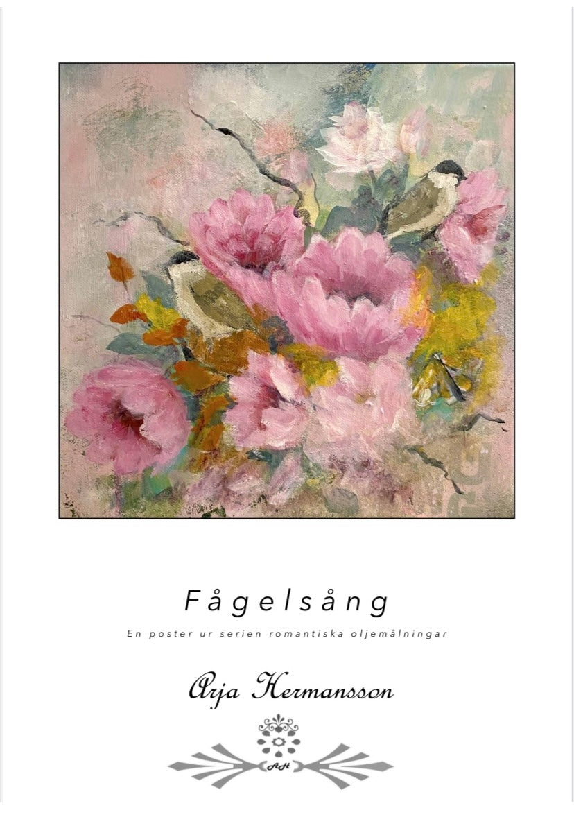 Konsttryck Poster – Fågelsång